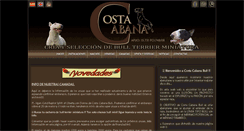 Desktop Screenshot of bullterrierminiatura-costacabana.com